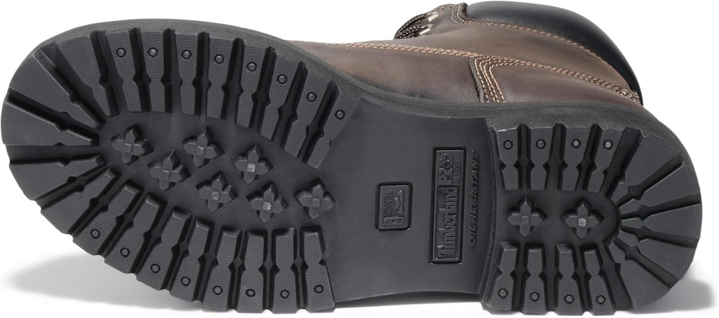 Men's Direct Attach 6 Inch Steel Safety Toe Insulated Waterproof Industrial Work Boot