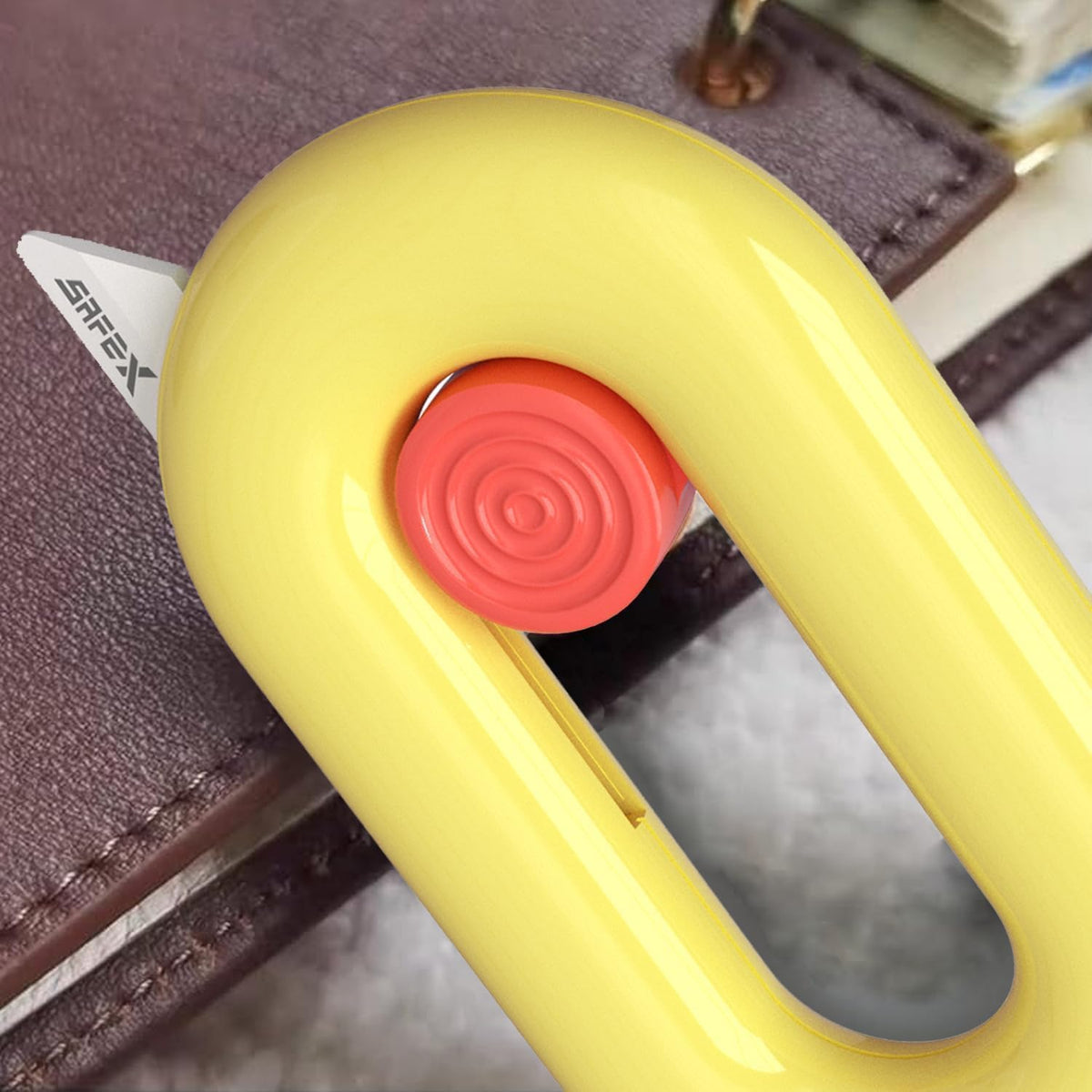 Ceramic Box Cutter Retractable Package Opener Mini Safety Magnet