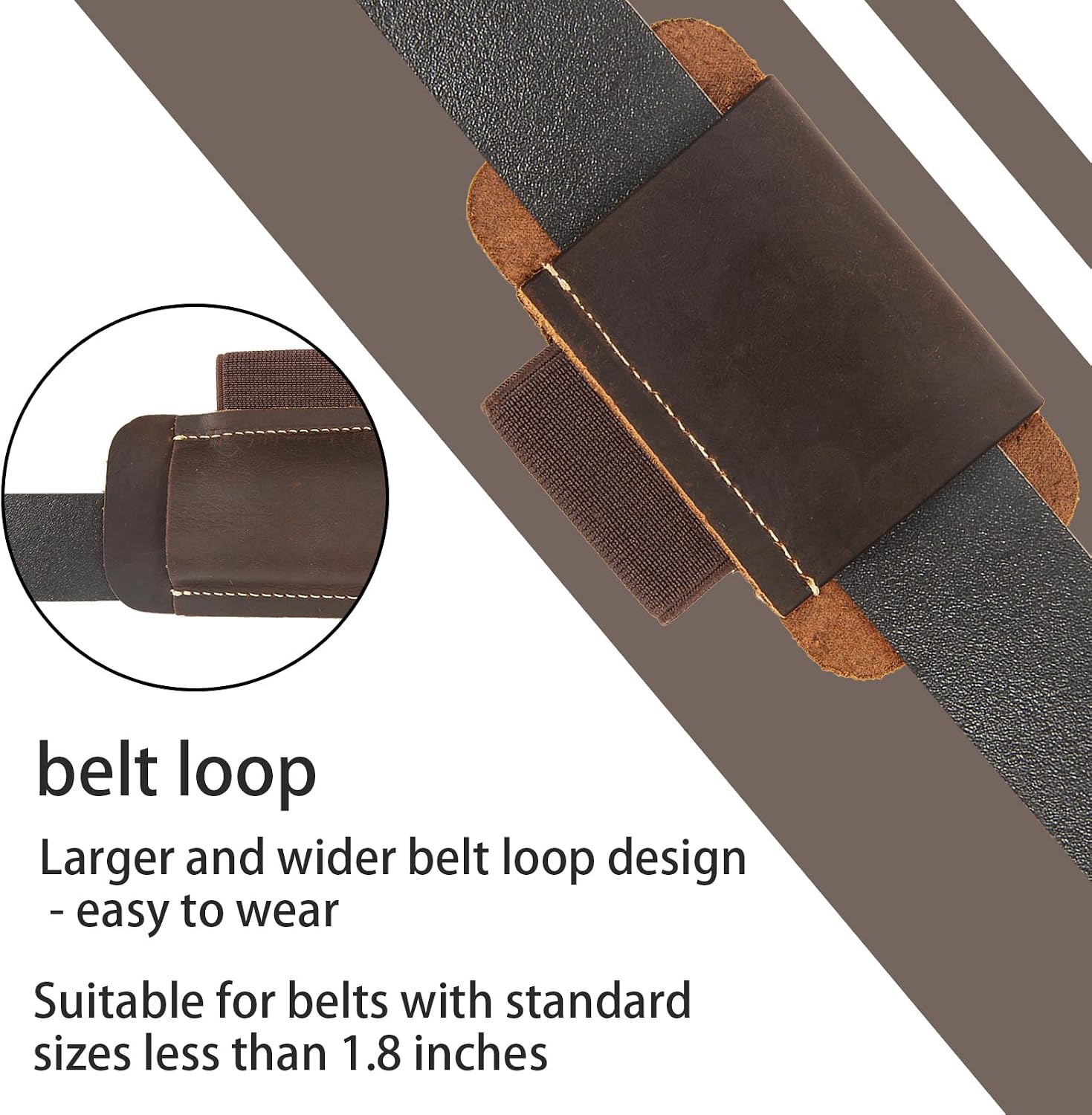 Leather Knife Sheath for Belt,Knife Sheath,Horizontal Carry Pocket Knife Holder,EDC Belt Organizer,Compact Draw Knife