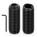 10Pcs Cup Point Socket Set Screws-M10-1.5x25 Carbon Steel