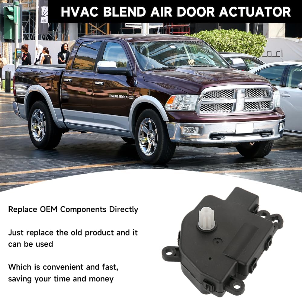 HVAC Blend Door Actuator for Dodge Ram 1500 2500 3500