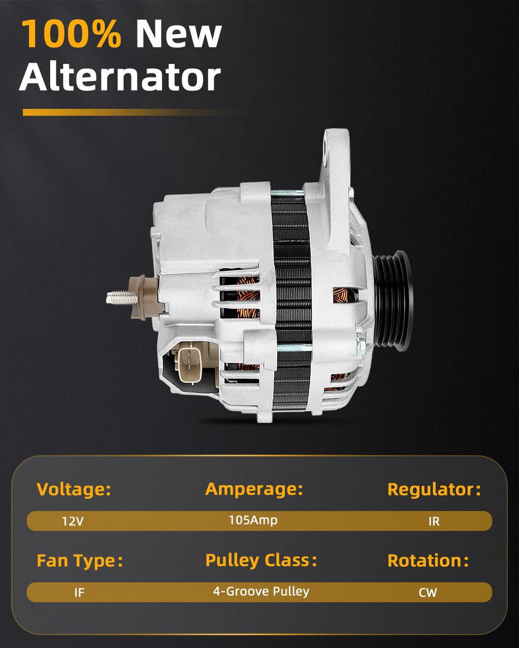 OCPTY Alternator for Mitsubishi for Lancer 2005-2007