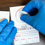 Radiation Smear Wipes for Testing
