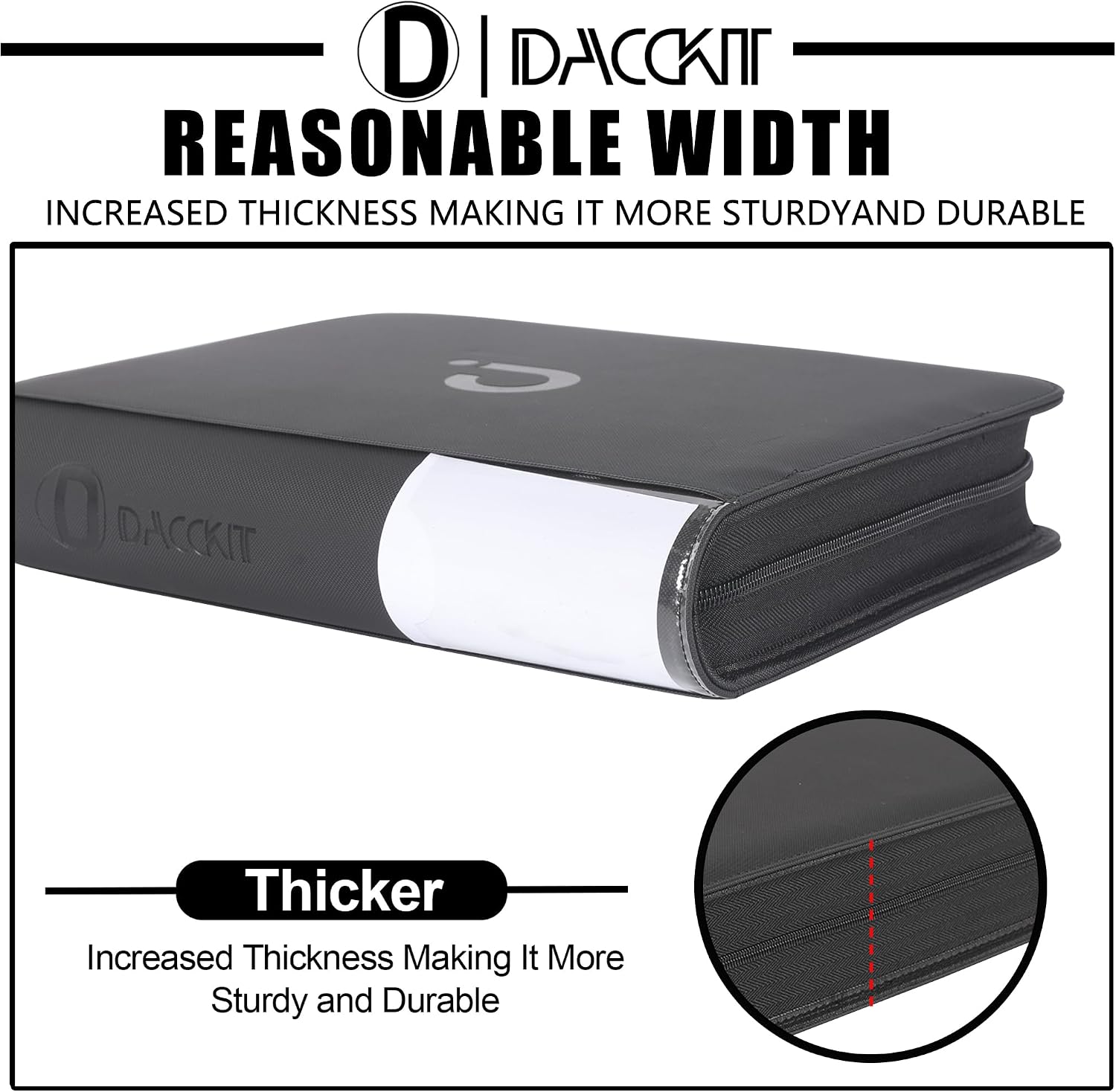 Semi Rigid Card Holder Binder - Fits 240 Cards，Premium 4 Pocket Card Binder Compatible for 3-5/16" x 4-7/8" Semi