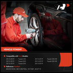 A-Premium Rear Left or Right ABS Wheel Speed Sensor Compatible with Ford