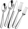 Heavy Duty Silverware Set for 12, Stainless Steel Flatware Cutlery Set