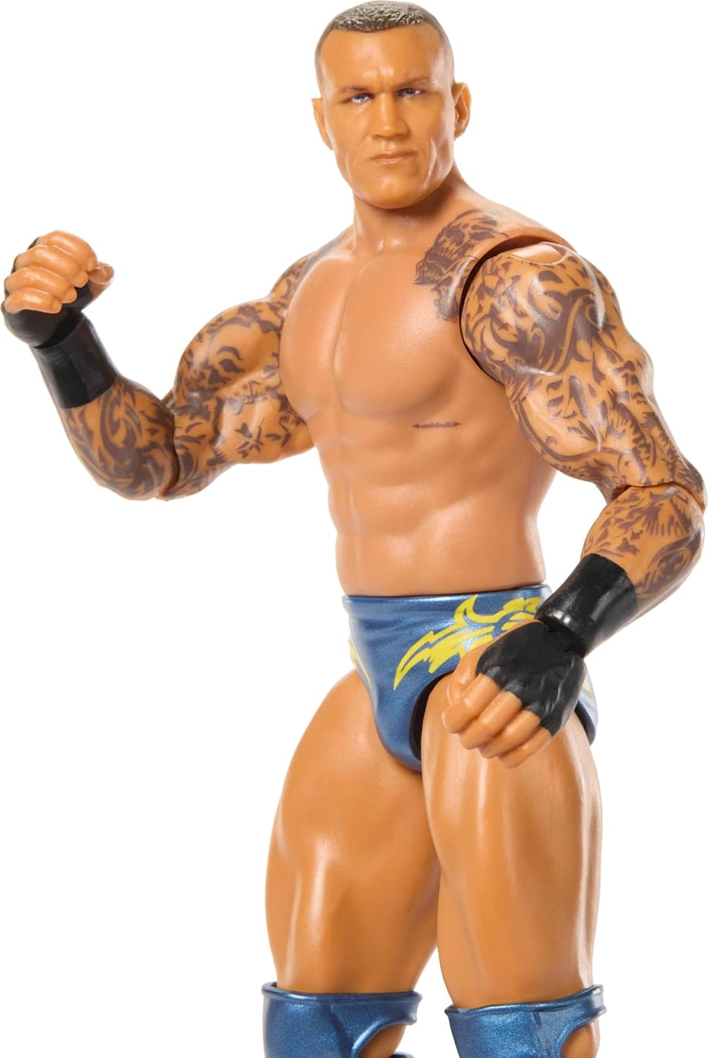 WWE Randy Orton Action Figure, Main Event Series #163, 6-inch Collectible Superstar with 14 Articulation Points &