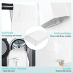 7x10 FT Photo Backdrop Stand Kit with 6x9FT White Backdrop, Studio
