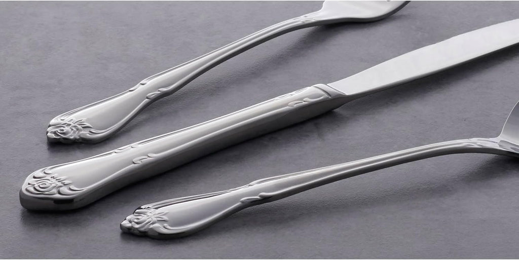 True Rose Dinner Forks,silver set of 4