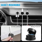 6PC Cord Organizer Holder for Desk, New 360° Rotatable Spring Cable Clips