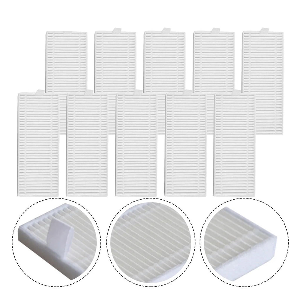 Filter, Compatible For Tapo RV30 Plus, RV10, RV10 Plus, RV30 Vacuum Cleaner Replacement(10pcs)