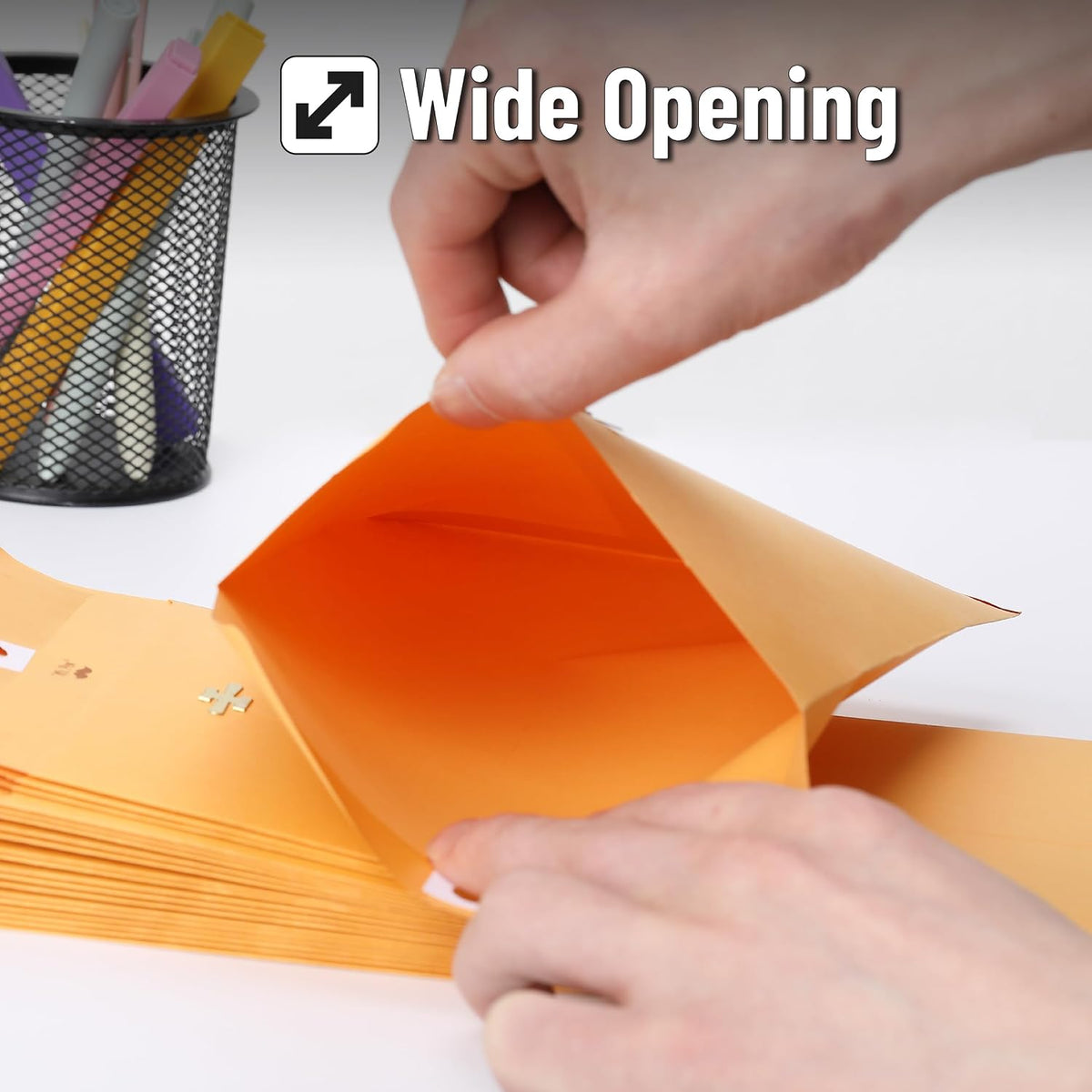 Clasp Envelopes, 25 Pack, 6x9 Inches, Brown Kraft