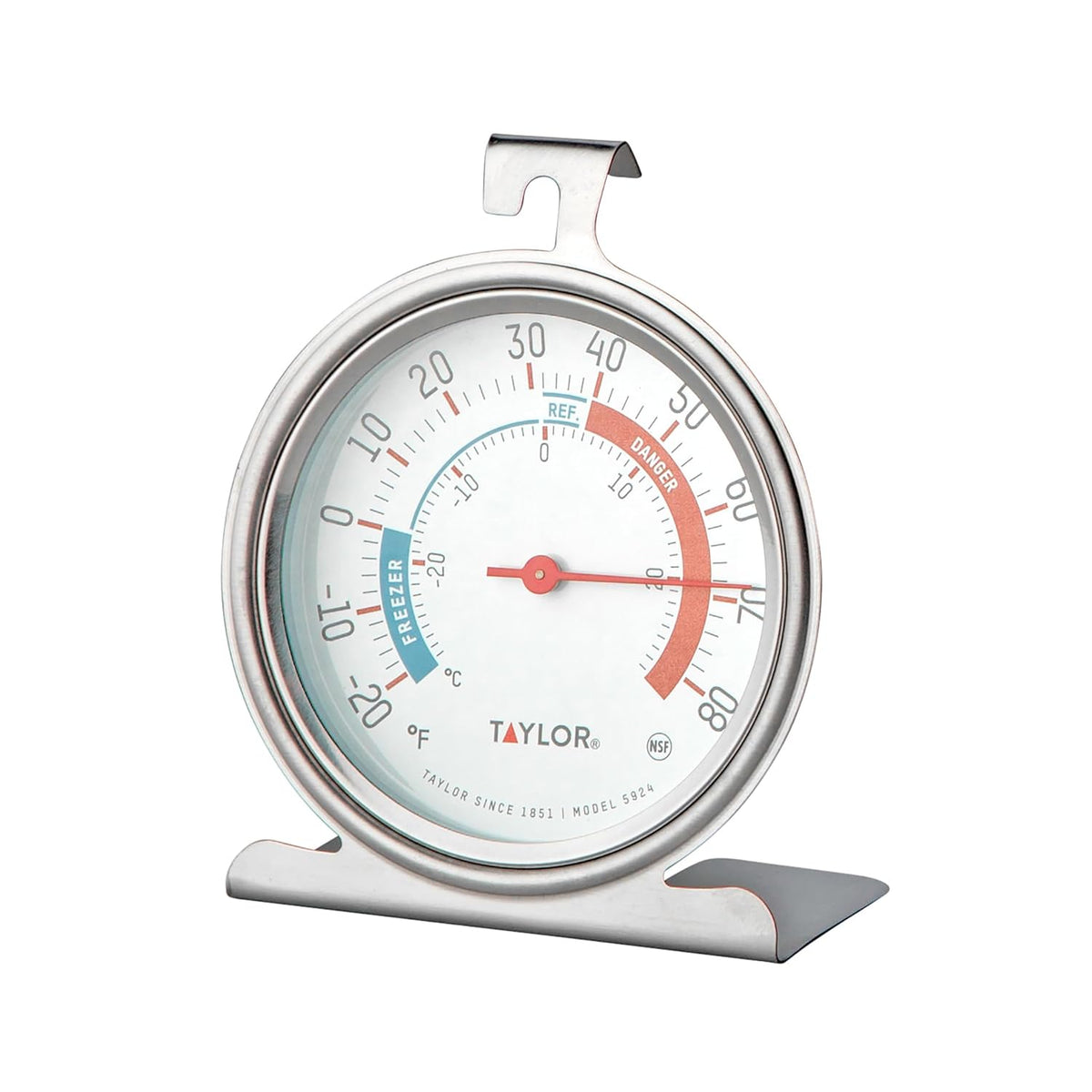 Analog Refrigerator Freezer Thermometer