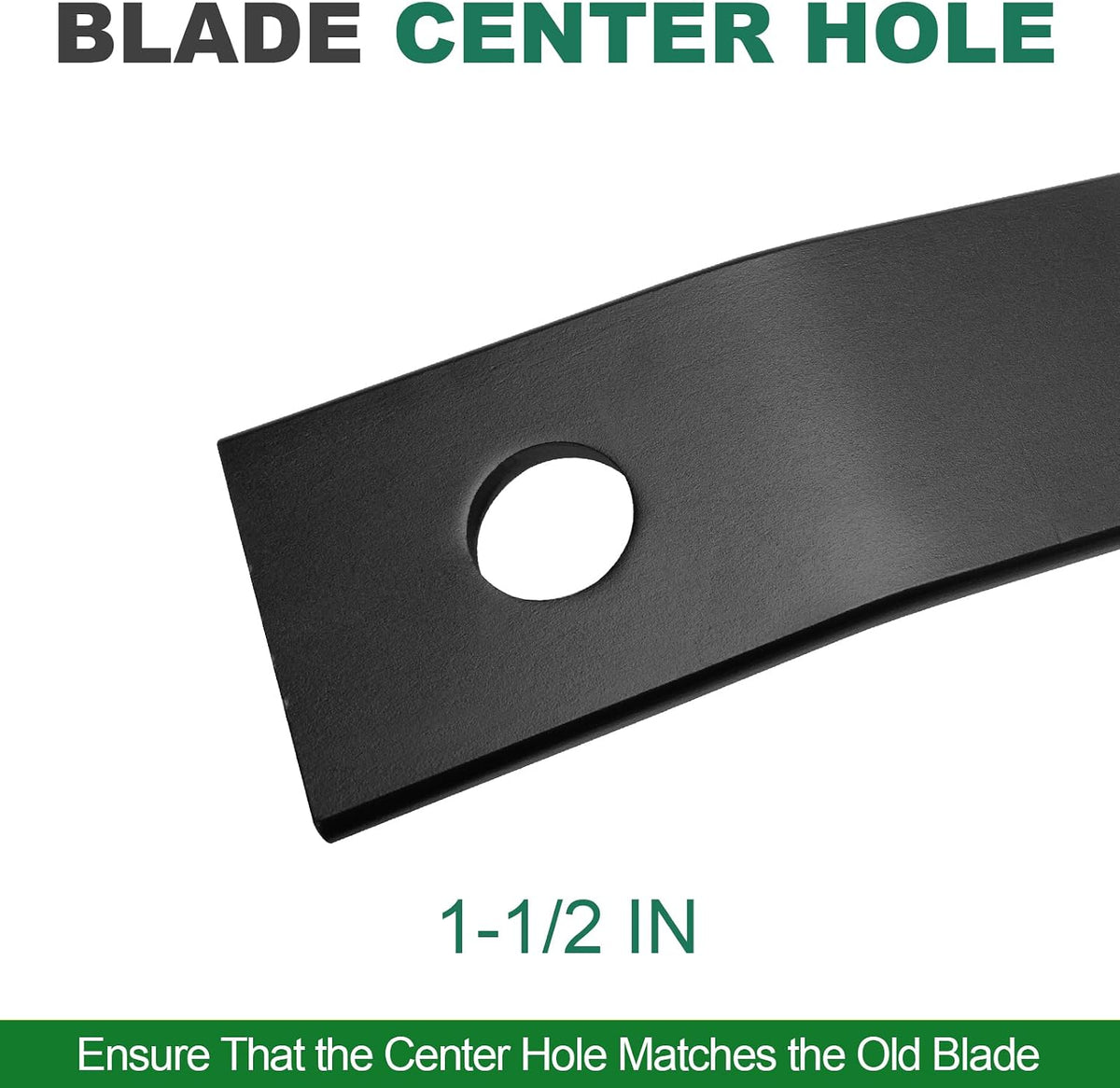 Replacement Bush Hog Rotary Cutter Blades – Part Number 7555, Fits Bush Hog Models 7555 7555BH BH25 RB60 SQ60