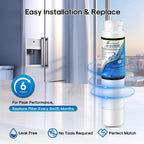 EPTWFU01 Water Filter Replacement, Compatible with Frigidaire EPTWFU01 EWF02 Pure Source Ultra II, PureSource Ultra