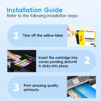 Replacement Compatible for Epson XP5100 WF2860 Ink Cartridges