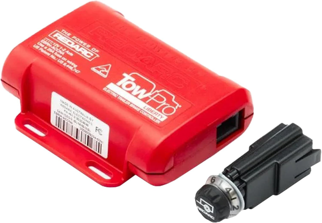 Tow-Pro Liberty Electric Trailer Brake Controller, Universal Fit for 1 to 2 Axle Cars, Trucks, SUVs, Proportional