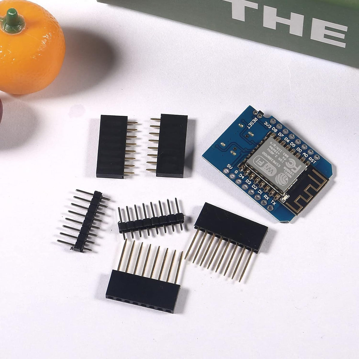 6 Pieces Development Board D1 MINI Type-C USB NodeMcu Mini Wireless D1 Module for ESP8266 ESP-12F 4M Bytes WLAN WiFi Internet Development Board Compatible with Arduino