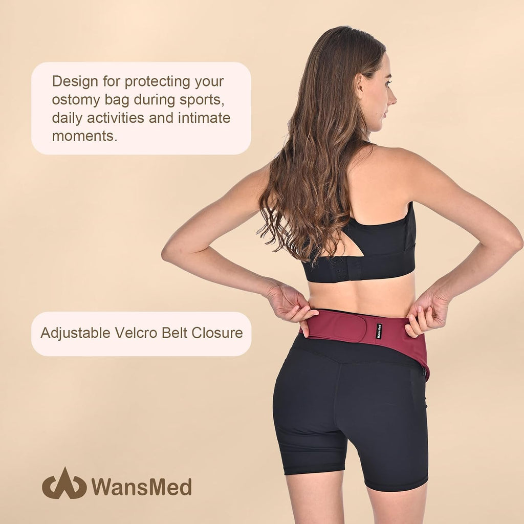 Ostomy Bag Covers for Men and Women | Ostomy Belt for Sports and Daily Life | Leak-Proof and Odor-Masking Solution