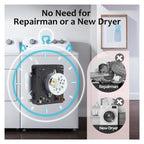 Dryer Timer,Compatible for Whirlpool,Compatible for Maytag WGD5300VW1
