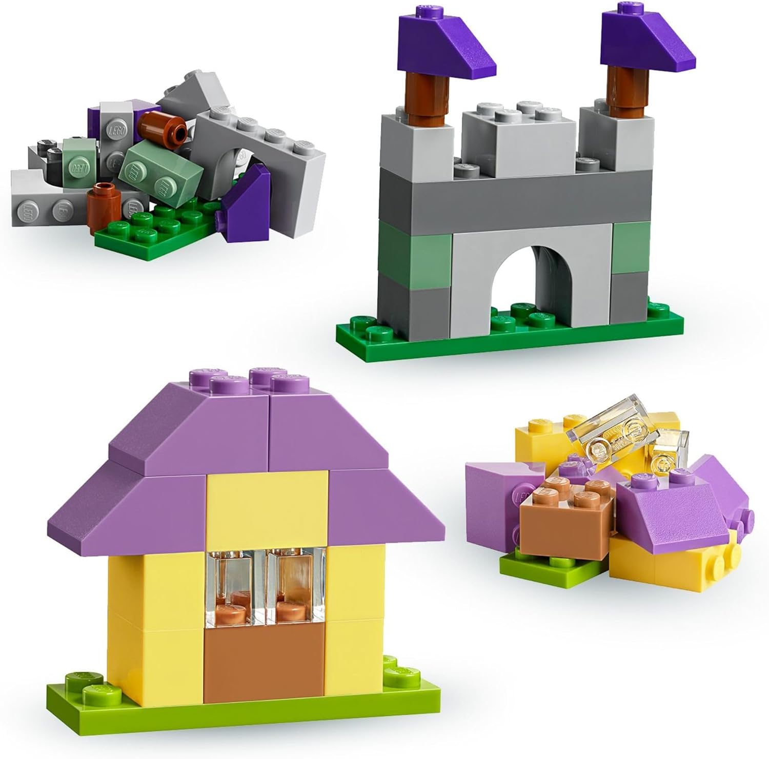 LEGO Classic Creative Suitcase 10713 - Includes Sorting Storage Organizer Case with Fun Colorful Building Bricks