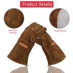14-Inch Welding Gloves - Cow Leather