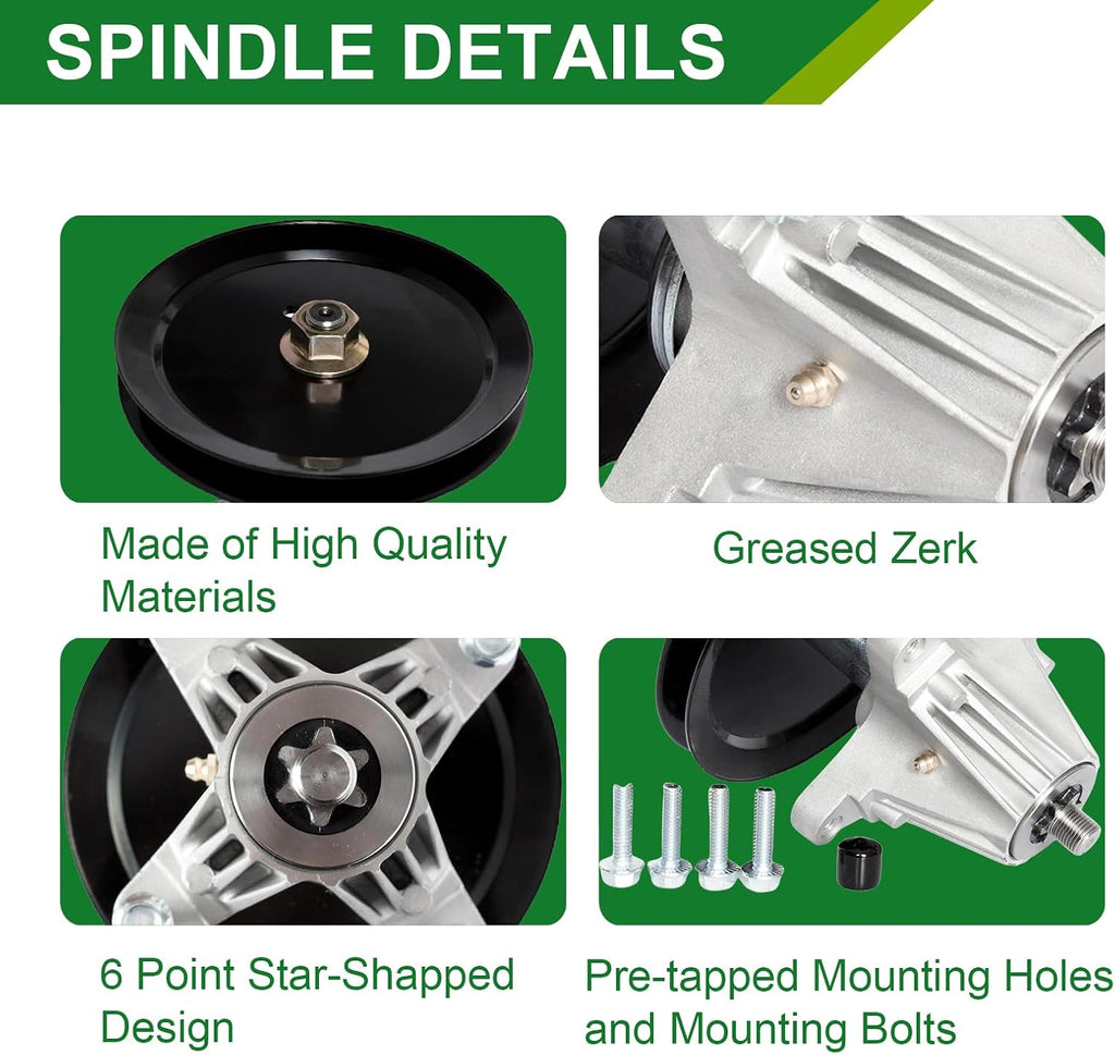 918-04865A 618-04865A 618-04636 Spindle Assembly for 46 Inch Mower 1pack