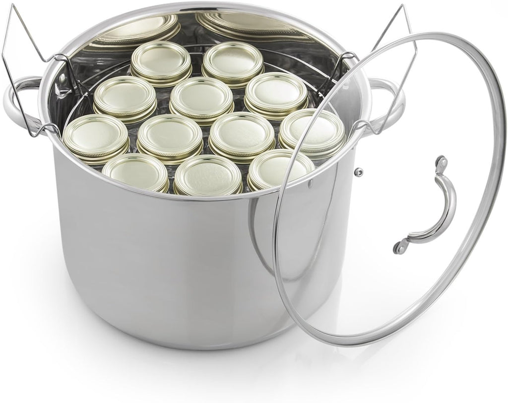 Prep•N•Cook by McSunley 21.5Qt Stainless Steel Water Bath Canner