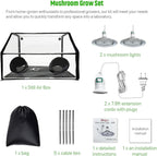 Large Still Air Box Mushroom Grow Set Mycology Propagation Box