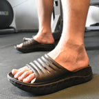 Mens Sport Recovery Sandals Arch Support Plantar Fasciitis Slides