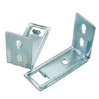 4Sets Vertical Blinds L-Shaped Brackets Vertical Blinds Mounting Bracket, Clip Blind Extension Frame