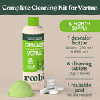 Roobi Nespresso Compatible Vertuo Cleaning & Descaling Kit