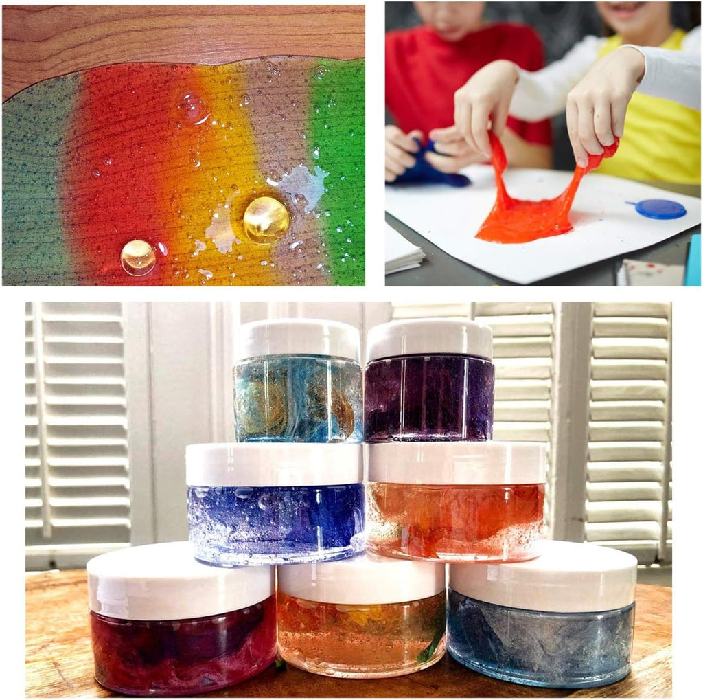 15 Bottles Mica Powder Set, Epoxy Resin Dye, Pearlescent Color Pigment, Cosmetic Grade Pigment for DIY Arts, Slime