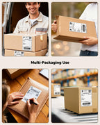 4x6 Thermal Labels, 2000Pcs/4 Stacks, White Shipping Labels