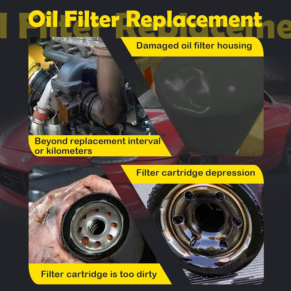 Kefly 1205001S Oil Filter AM125424 for John Deere Lawn Mower Kohler Engine