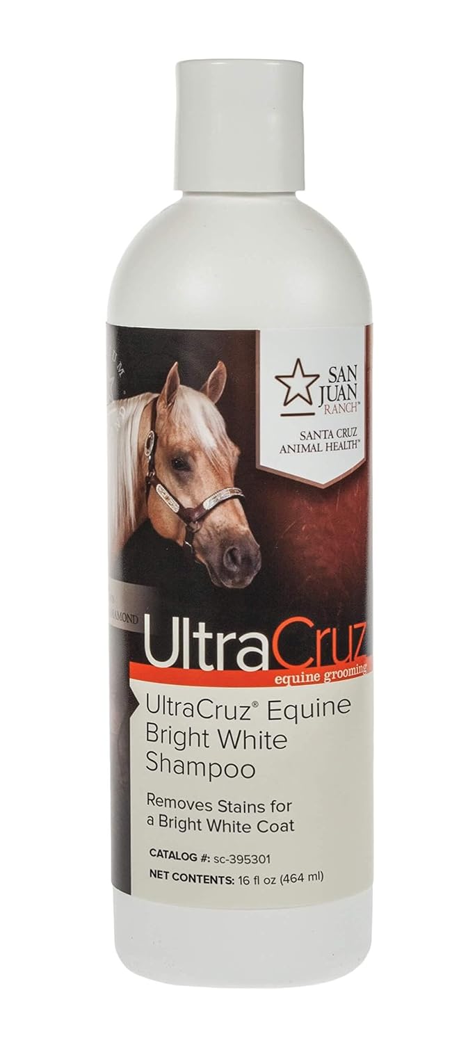 sc-395301 Equine Bright White Horse Shampoo, 16 oz,Purple