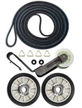 #US Replacement part Fits for Maytag MGDB855DC3 Dryer Rollers Belt Pulley Kit pulpart#24109117