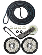 #US Replacement part Fits for Maytag MGDB855DC3 Dryer Rollers Belt Pulley Kit pulpart#24109117
