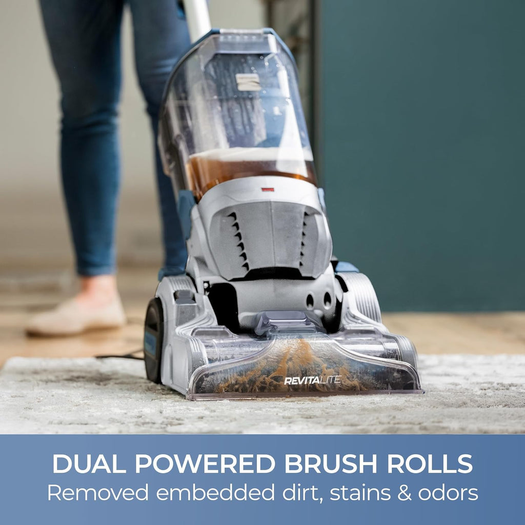 Pet Portable Carpet Cleaner Machine with High Cleaning Power | 3.2L Clean Tank & 1.4L Dirty Tank, 25ft Cord Length