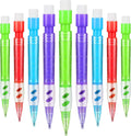 16 Pieces Assorted Mini Mechanical Pencils 0.7 mm Automatic Pencils with Mini Erasers Pens Stationery Supplies for