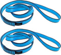 18MM Nylon Climbing Slings Runners 23 kN Strong Webbing Straps for Rock Climbing, Rappelling, Swing, Yoga Hammock etc