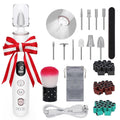 Electric Nail File, 10 Speeds Cordless Nail Drill with LED Light