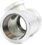 CMI Inc Galvanized Pipe Fittings | 1" Tee 10 PACK | Class 150 | For Malleable Iron Threaded Iron Pipe Fittings | NPT Female (1")