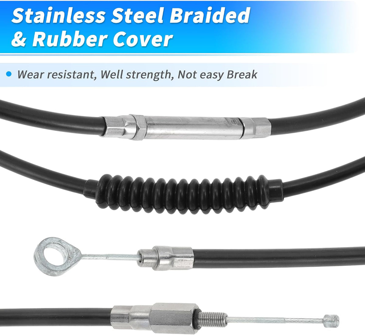 Clutch Cable for Harley Sportster Models Davidson 04-20