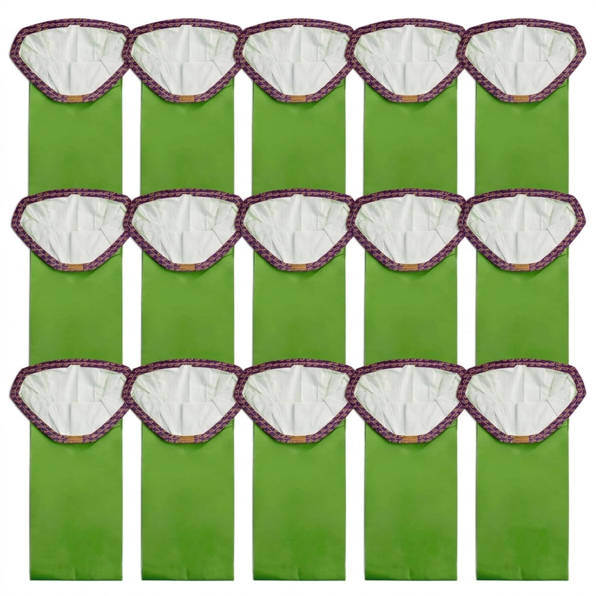 15 Pack 107313 Replacement Vacuum Bags for ProTeam 10 Quart Backpack Vacuum