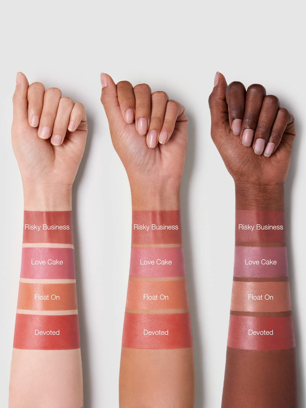 Color Bloom Dayglow Liquid Blush Makeup for Cheeks Shimmer Finish - Devoted