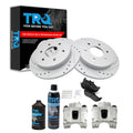 TRQ Performance Rear Brake Pad & Rotor Kit