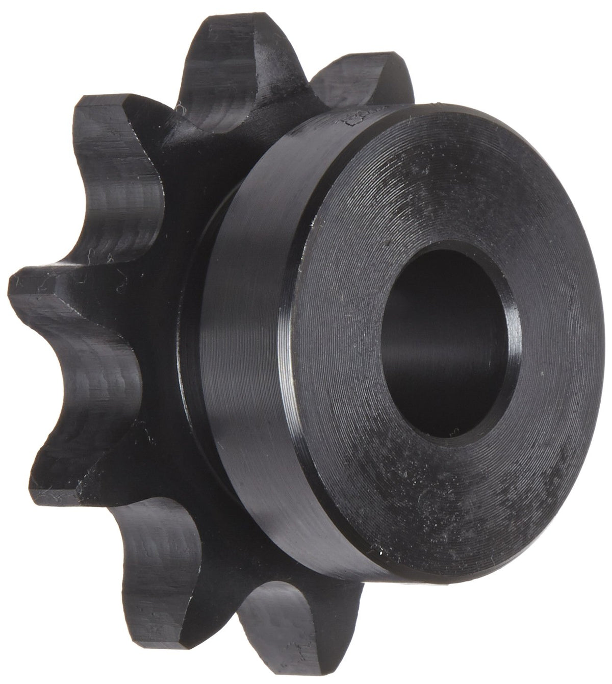Browning 60B10 Minimum Bore Roller Chain Sprocket, Single Strand, Steel, 3/4" Stocked Bore, 10 Teeth
