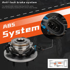 DRIVESTAR 515093 Front Wheel Hub Bearing Assembly for Hummer H3 2006-2010