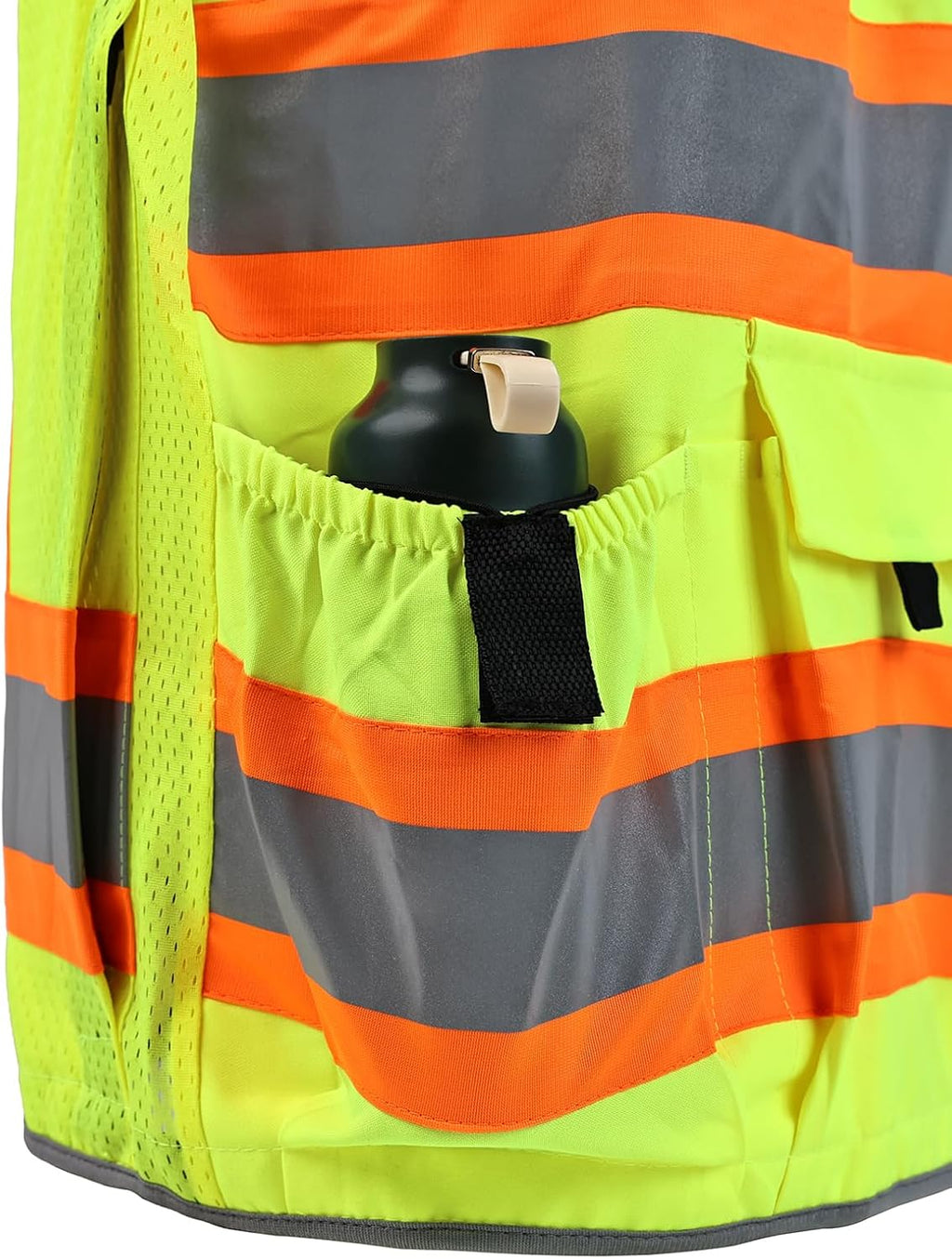 Safety Vest, Construction Surveyor Vest for Men Women, Hi Vis | Class 2 High Visibility Vests with Pockets, ANSI/ISEA